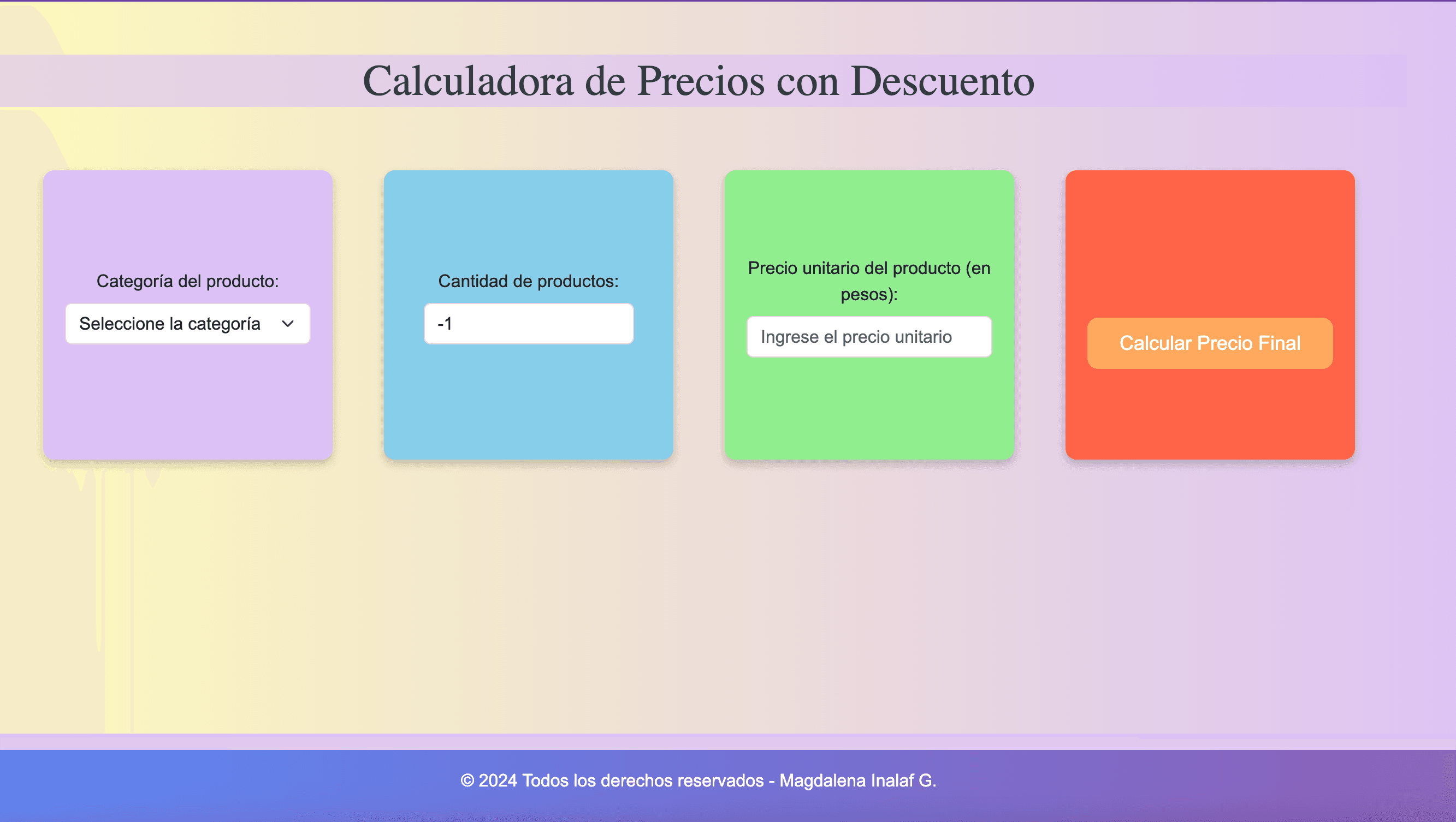 Price Calculator