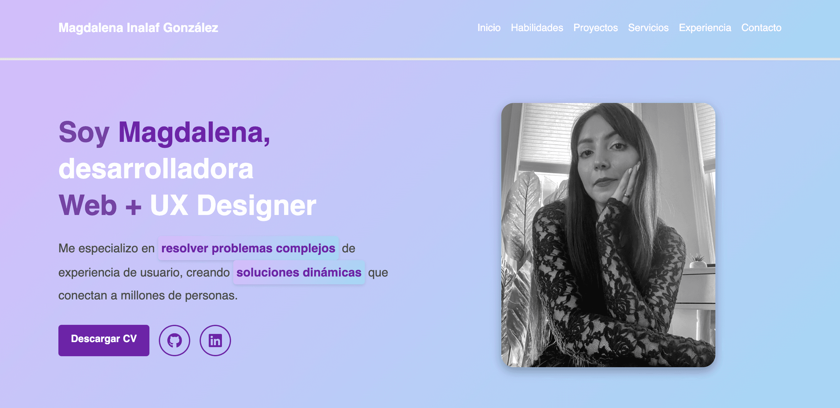 My Portfolio (Vue.js)