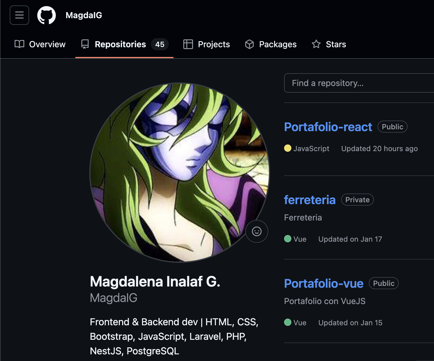 GitHub Profile